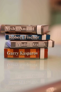 комплект "Книги в дорогу: Каспаров*, Фишер, Крамник, Ананд"